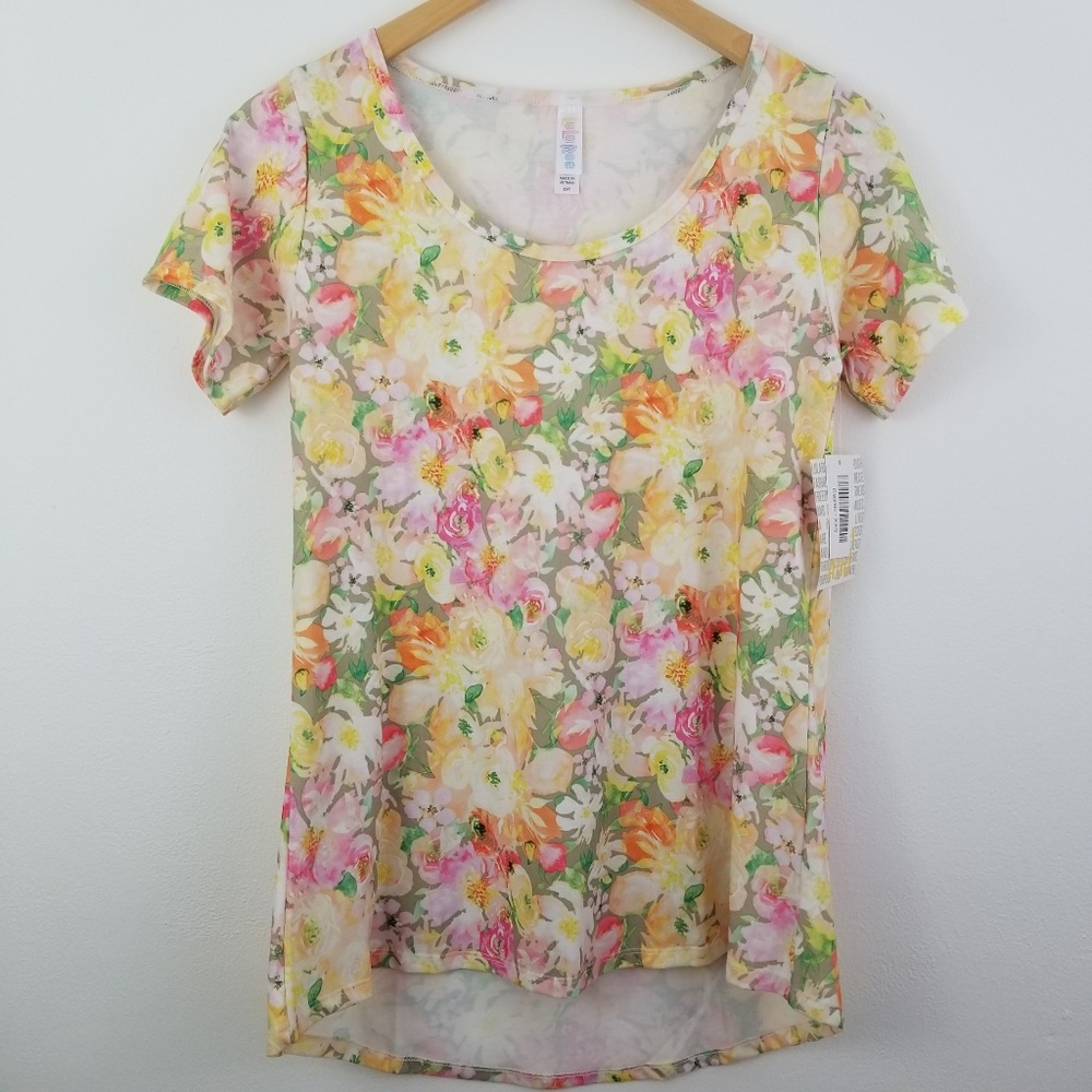 LuLaRoe Classic Short Sleeve Top Size XXS
